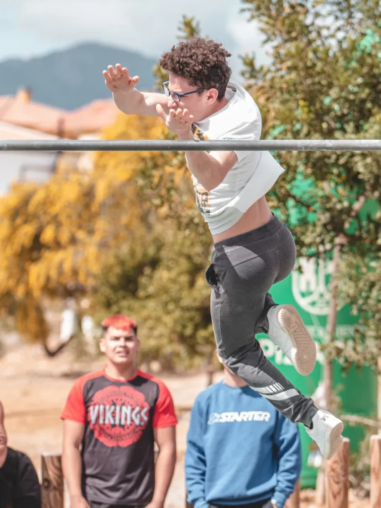 Freestyle Amateur en la Copa de Calistenia Málaga