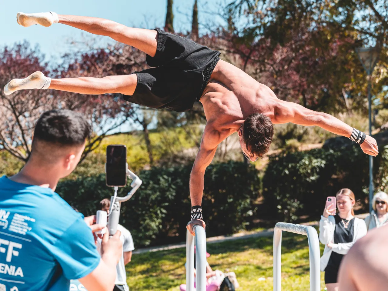 One Arm Handstand Flag de Sergio Gallego