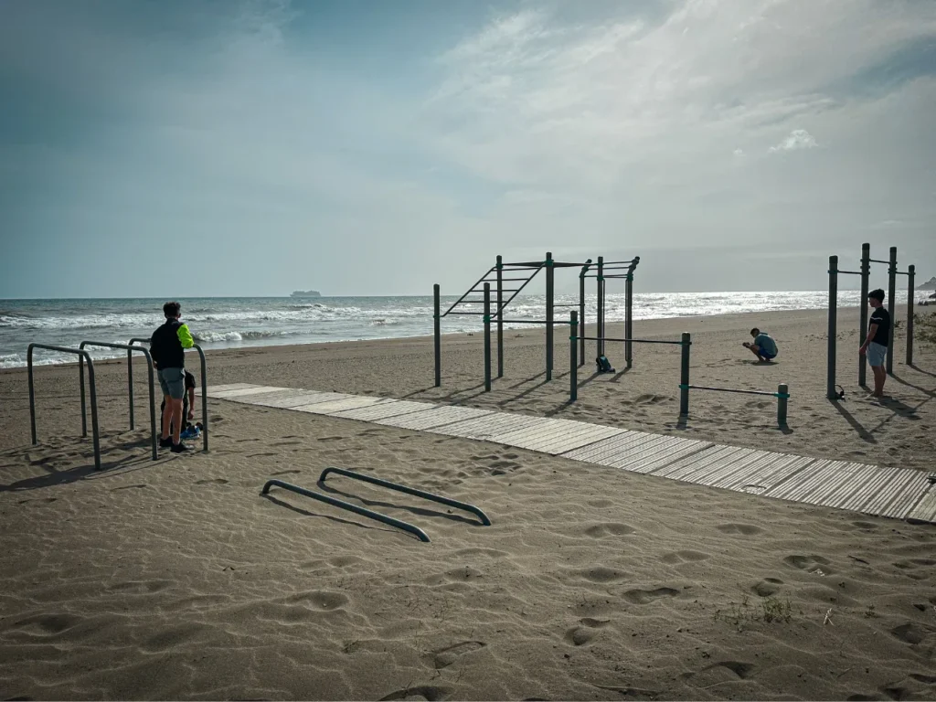 Vista general Parque de la Bajadilla - Rincón de la Victoria